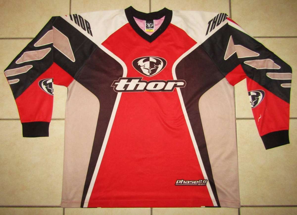 Cool Thor Motocross Bike Shirt - Size XXL