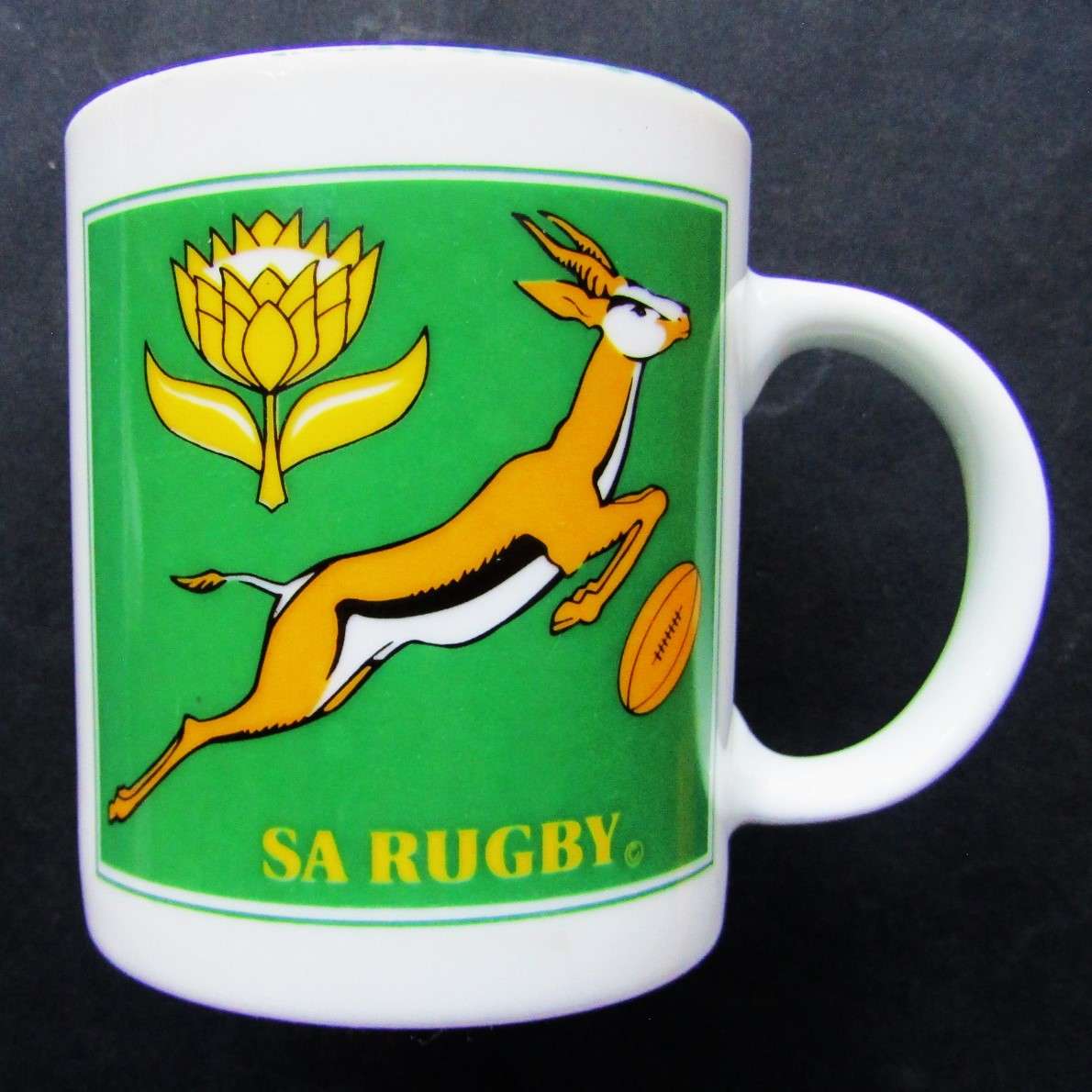 Old SA Springbok Rugby Mug
