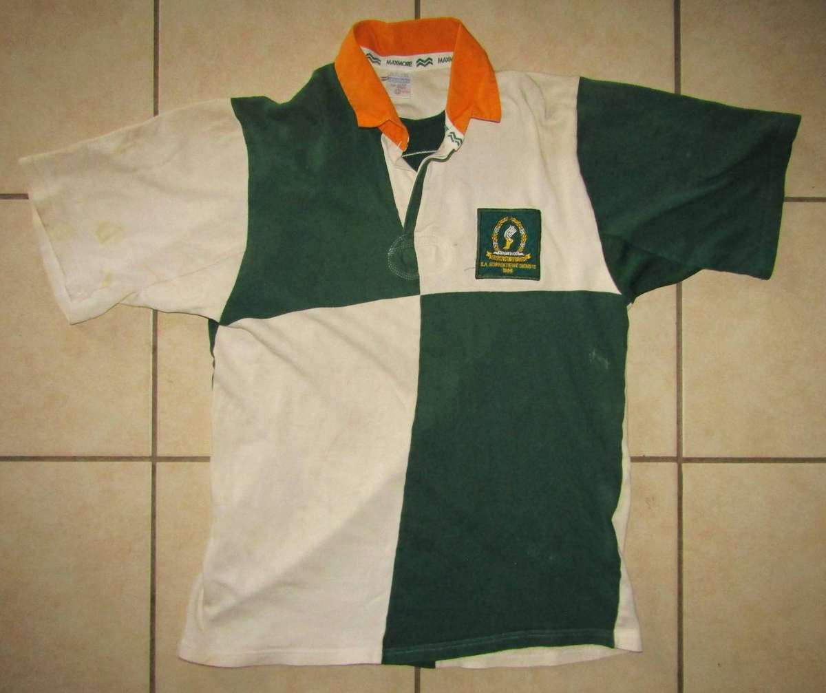 1996 SA Korrektiewe Dienste Players Rugby Jersey