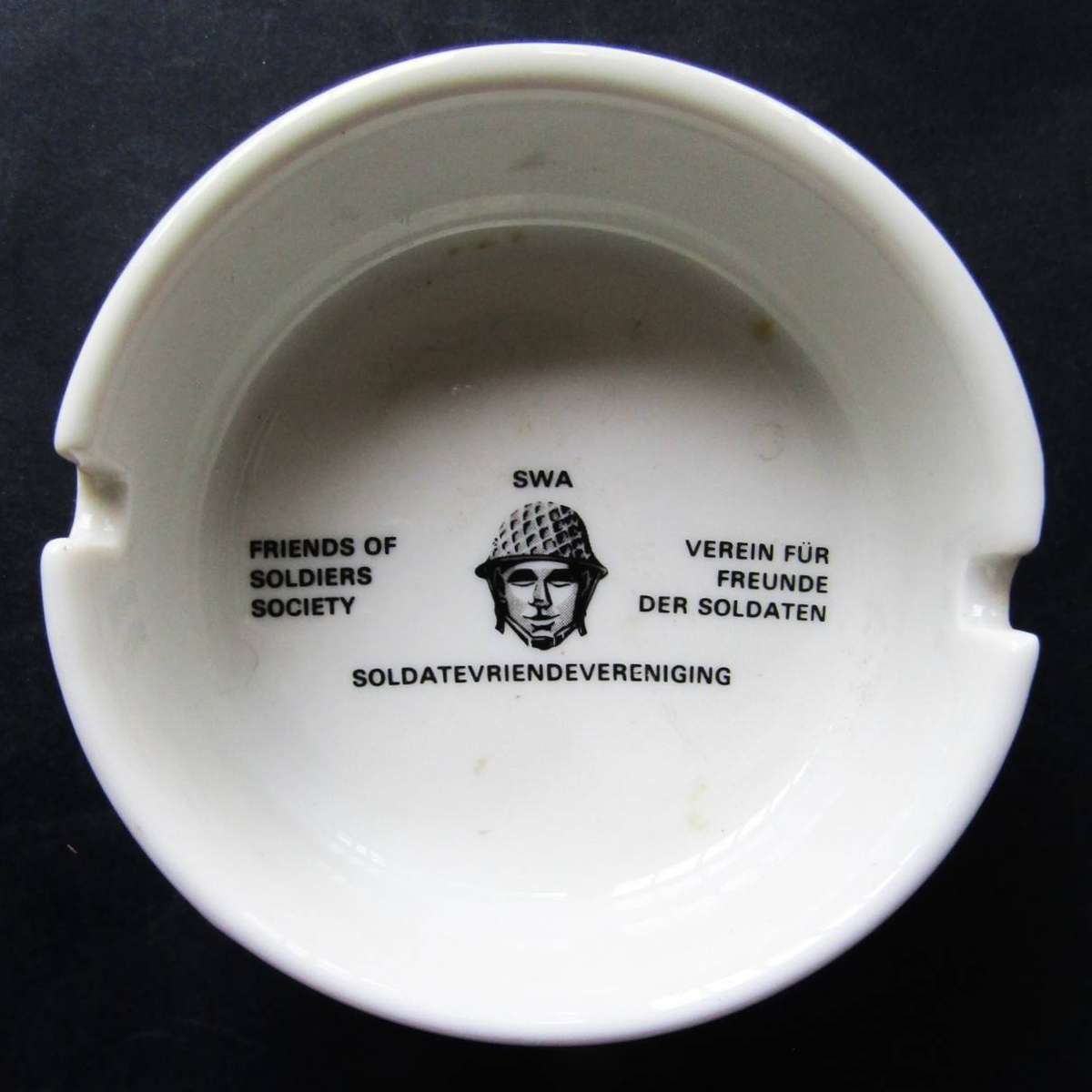 Old SWA Soldiers Society Ashtray