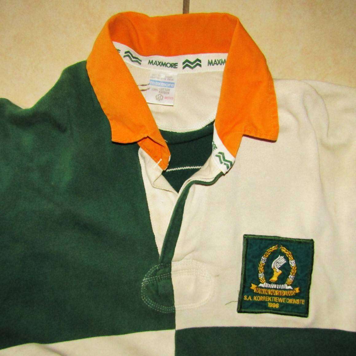 1996 SA Korrektiewe Dienste Players Rugby Jersey