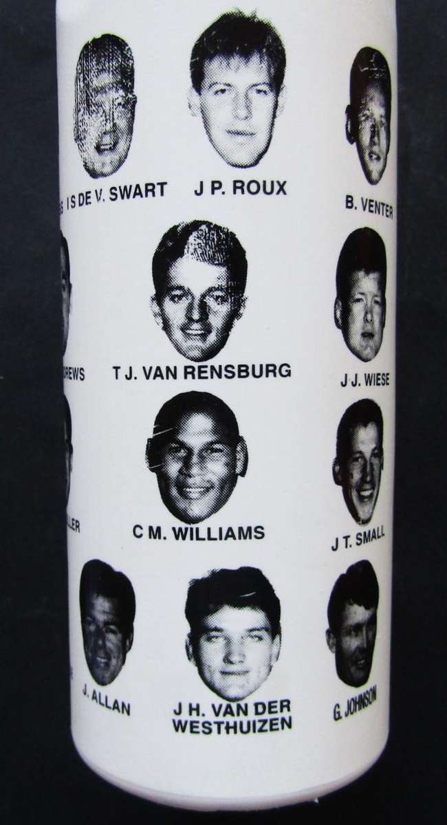 90's Springbok Rugby Bottle