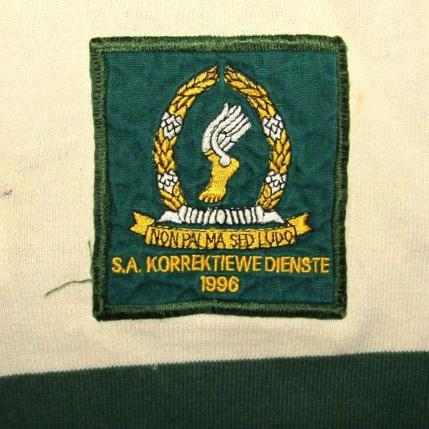 1996 SA Korrektiewe Dienste Players Rugby Jersey