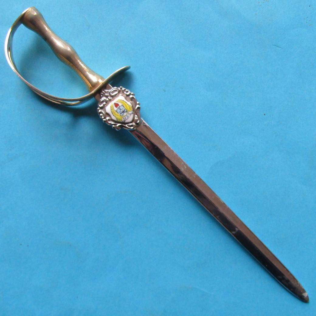 SADF Military Gymnasium Sword Shaped Letter Opener