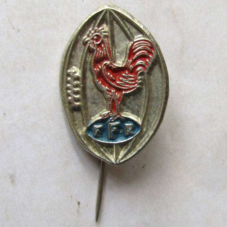 Old France Rugby Lapel Pin Badge