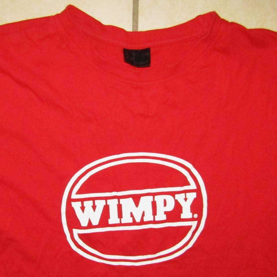 Old Wimpy Advertising Shirt
