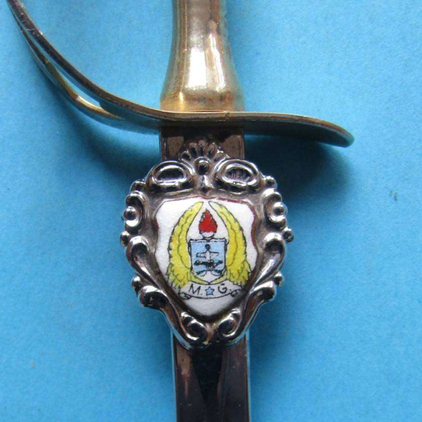 SADF Military Gymnasium Sword Shaped Letter Opener