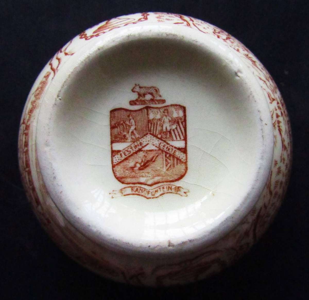 1938 Voortrekker Eeufees Bowl Issued by Randfontein