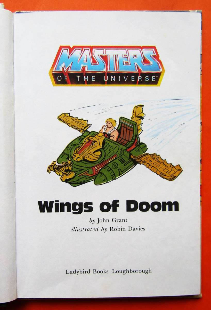 1984 Masters of the Universe - Hardcover Book