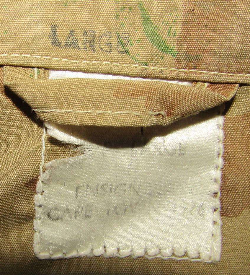 1976 SA Camo Long Sleeve Shirt - Large Size