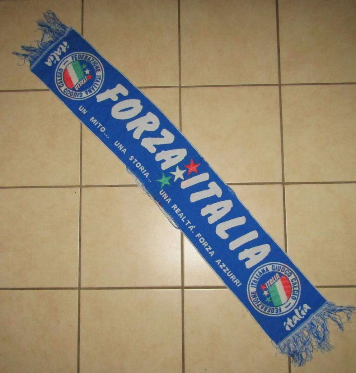 Old Italy Italian Football Scarf