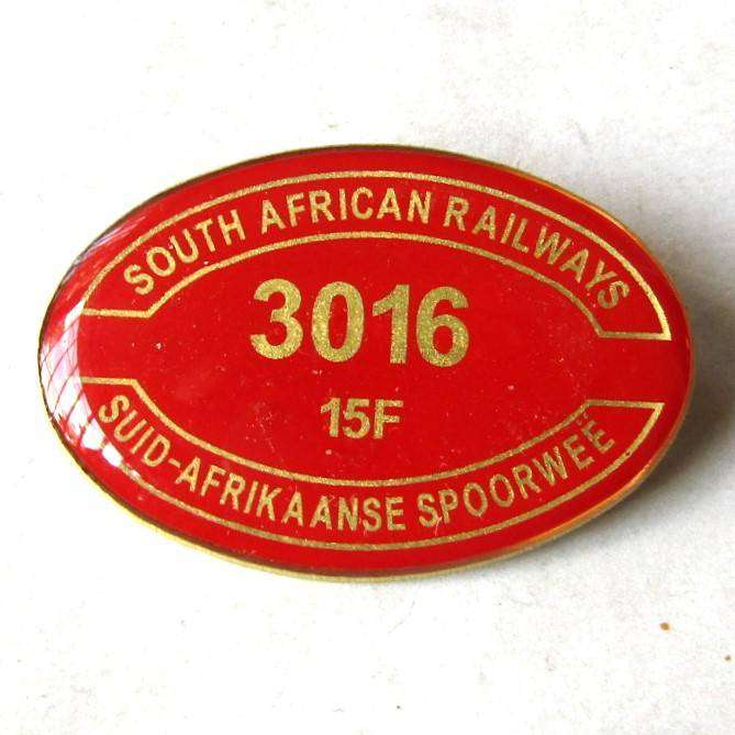 Old SAR Railways 3016 Badge