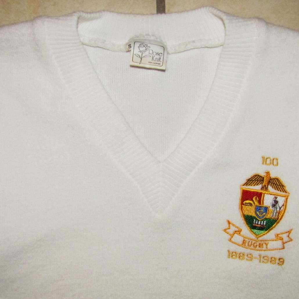 1989 Transvaal Rugby 100 Year Pullover Jersey