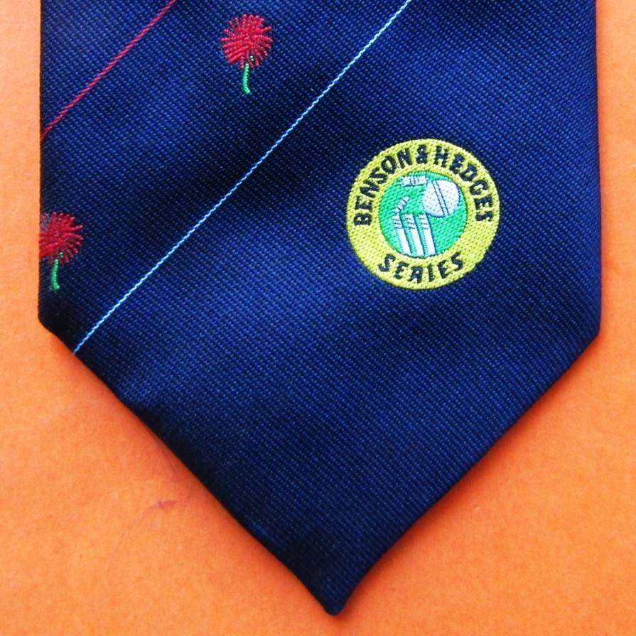 Old Benson & Hedges Domestic Series Cricket Neck Tie