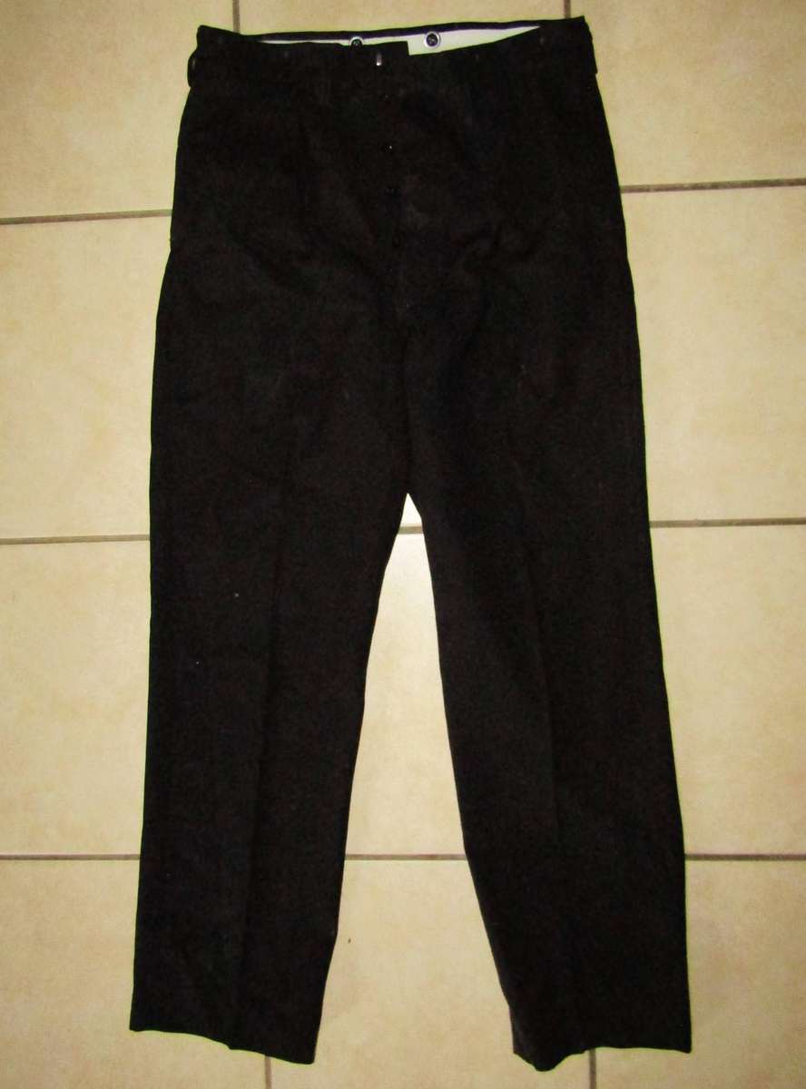 1977 SA Navy Black Trousers