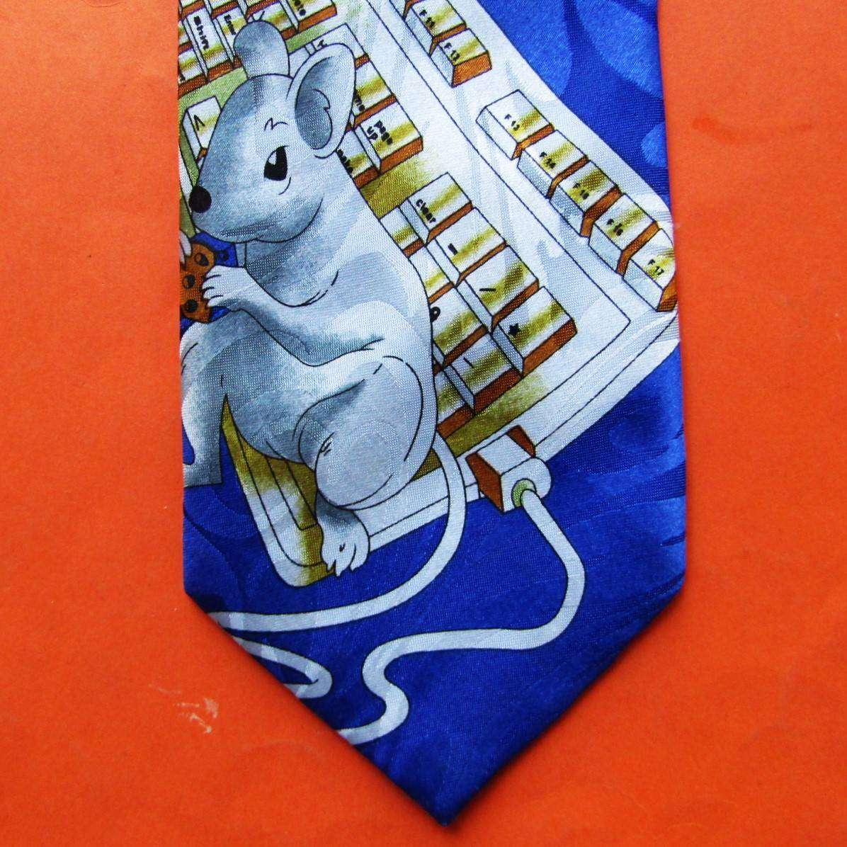 Cool Computer Mouse Neck Tie