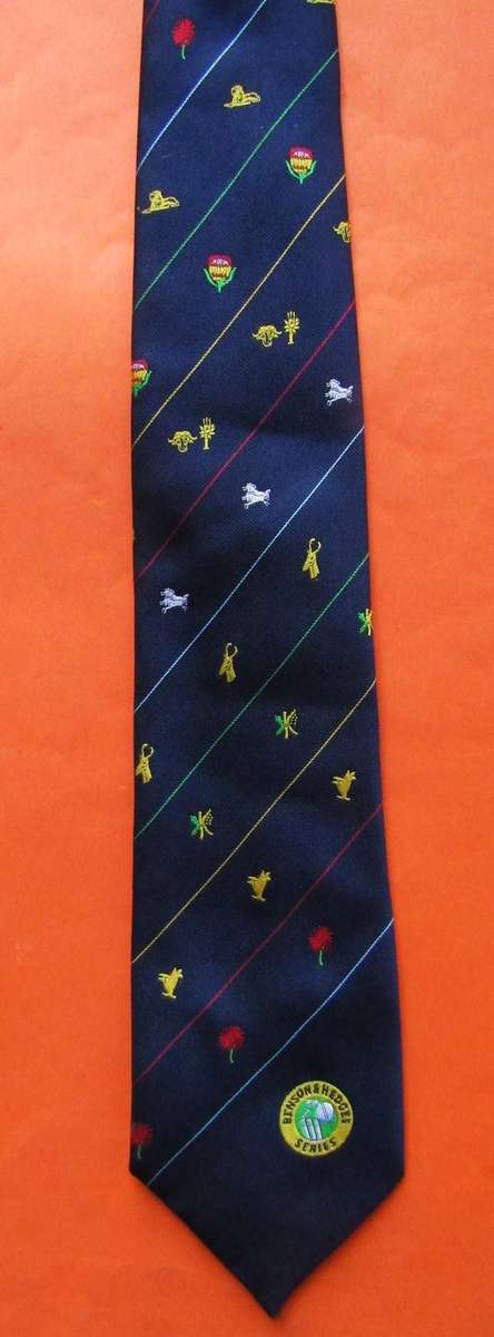 Old Benson & Hedges Domestic Series Cricket Neck Tie