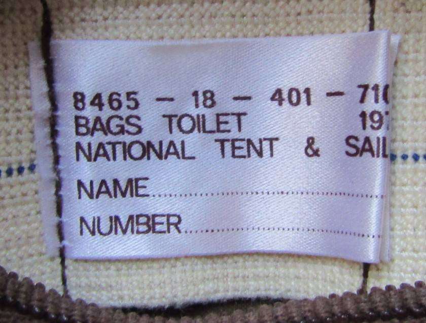 1976 SADF Border War Toiletries Bag