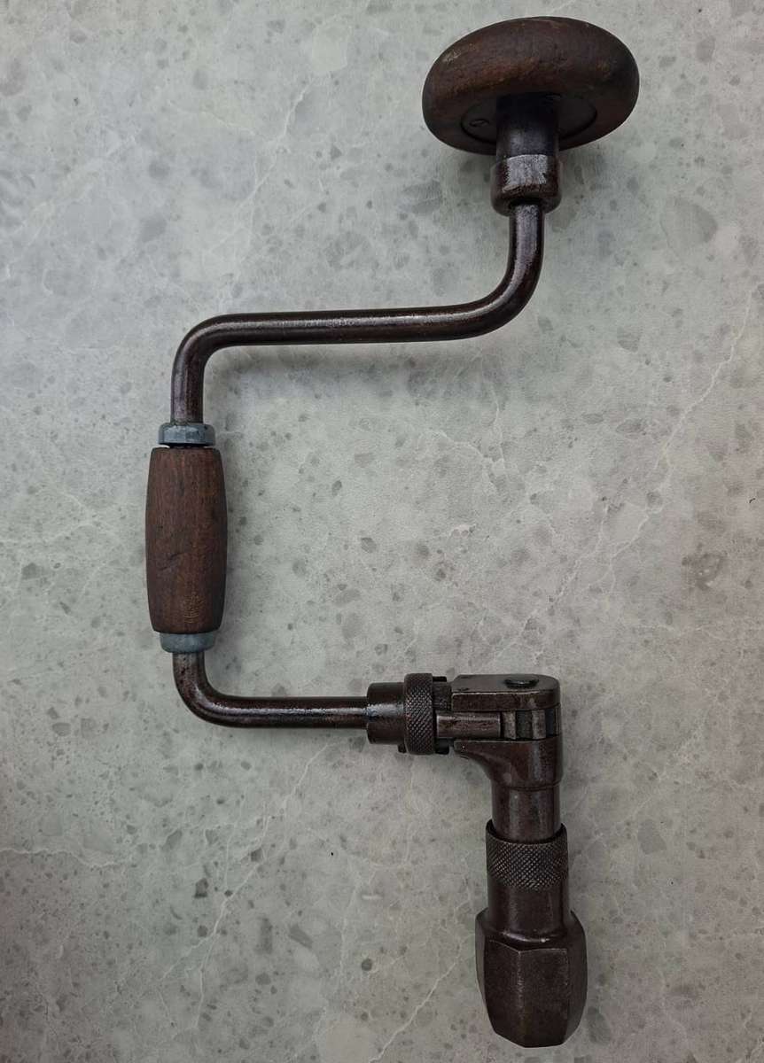 Vintage Hand Brace Drill