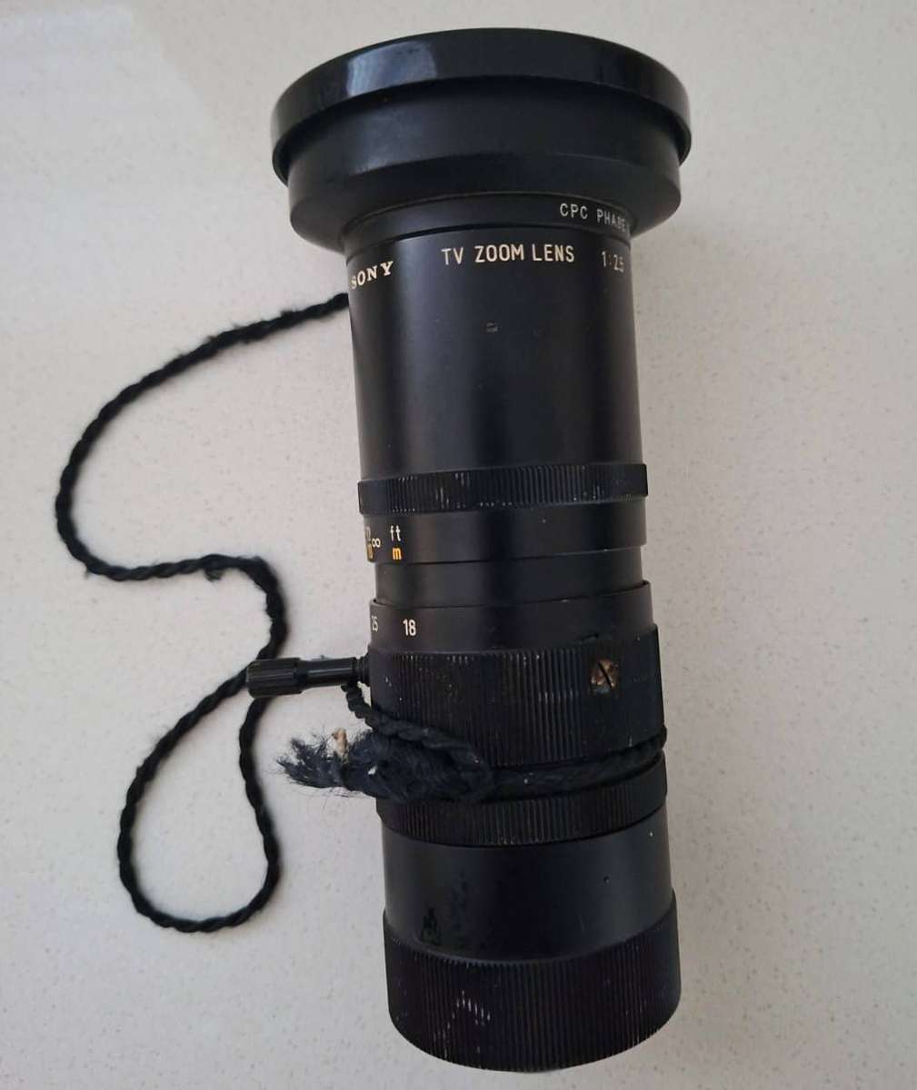 Vintage Sony TV Zoom Lens