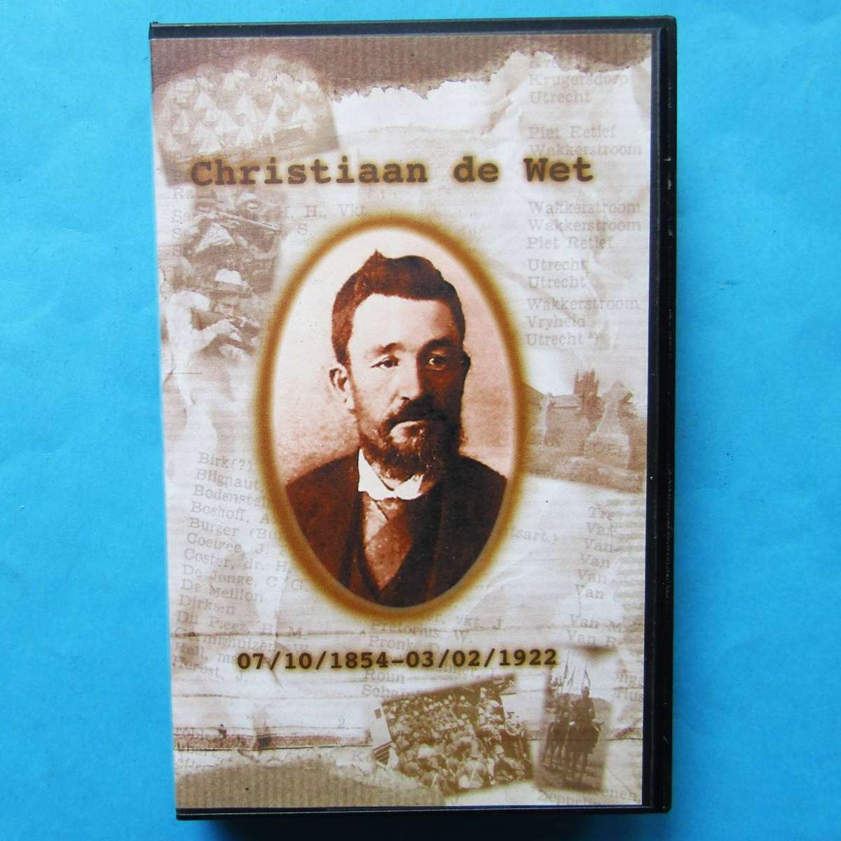 Christiaan de Wet - Boer War VHS Video Tape (1999)