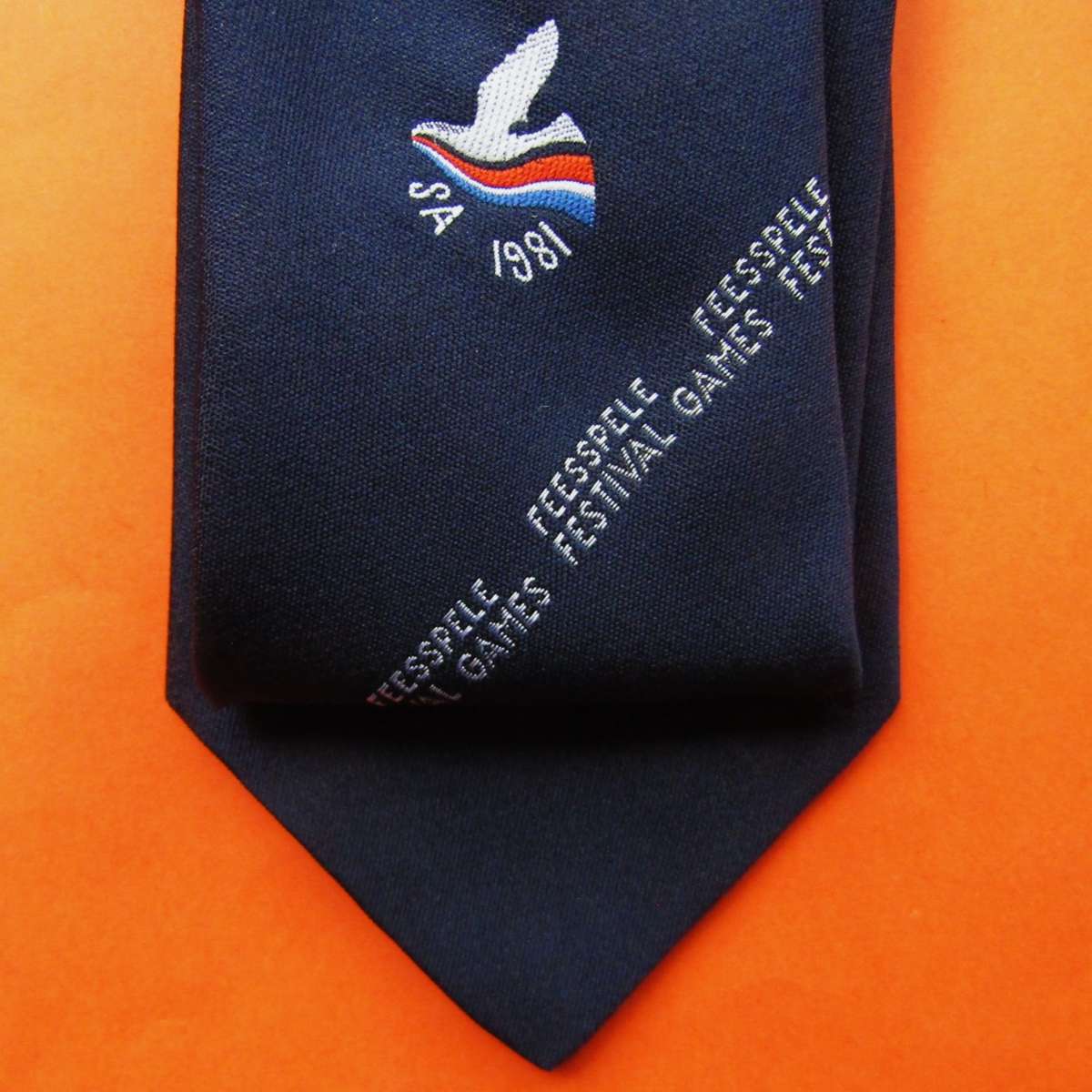 1981 SA Festival Games Neck Tie