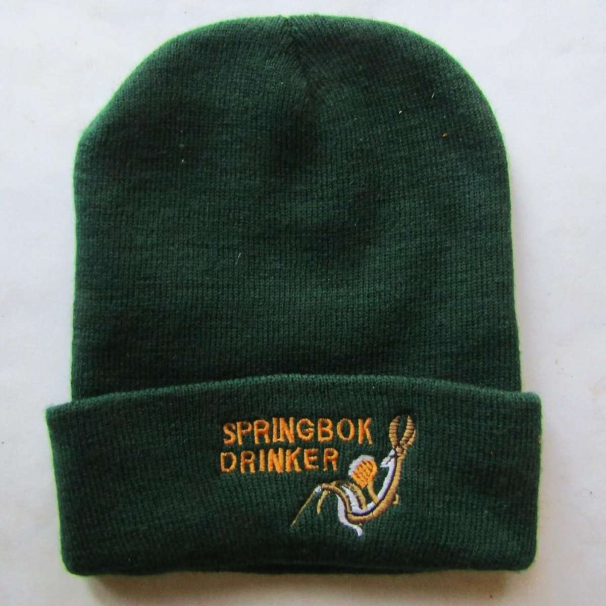 Old Springbok Drinker Beanie Cap
