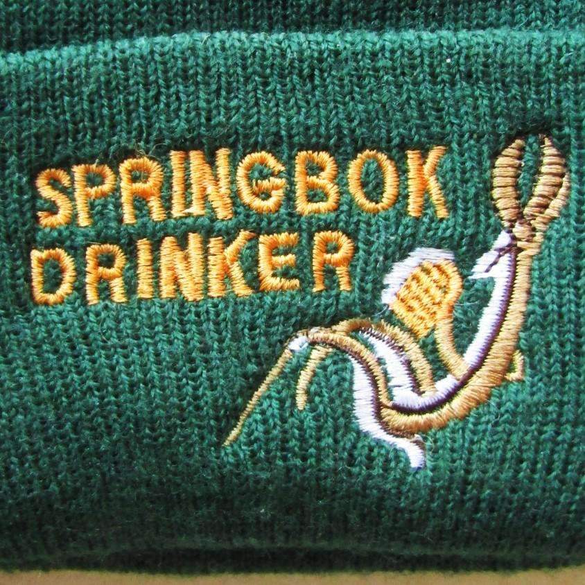 Old Springbok Drinker Beanie Cap