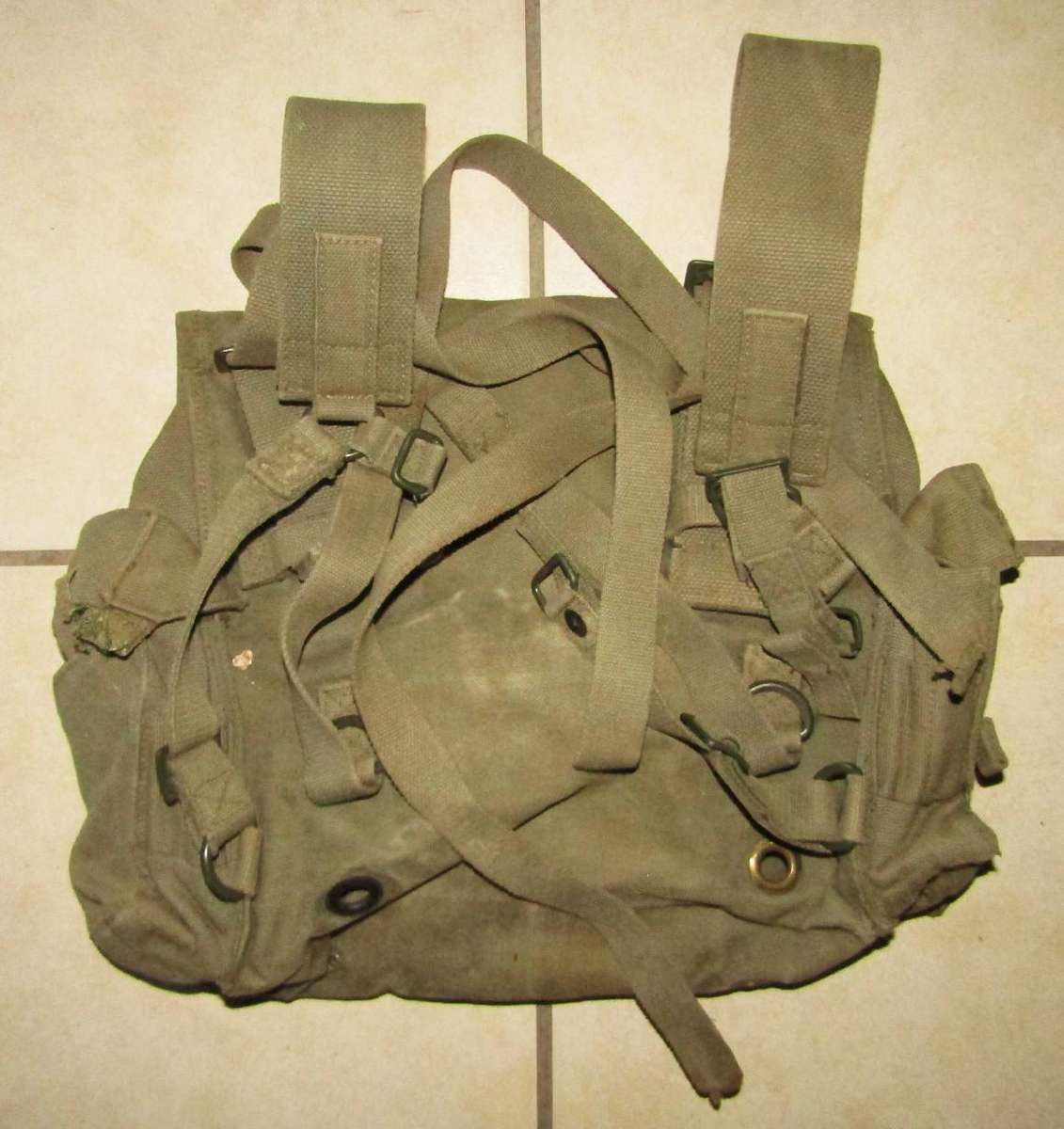 SADF Border War Army Webbing Backpack