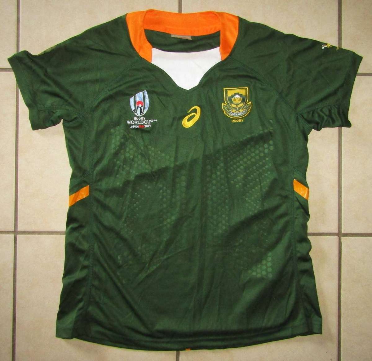 2019 World Cup Springbok Rugby Jersey - Large Size