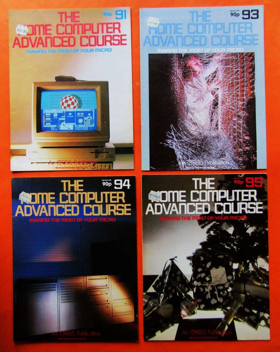 4 Home Computer Magazines from 1985