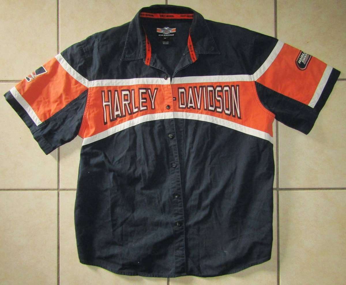 Old Harley Davidson Motorcycles Shirt - XL Size