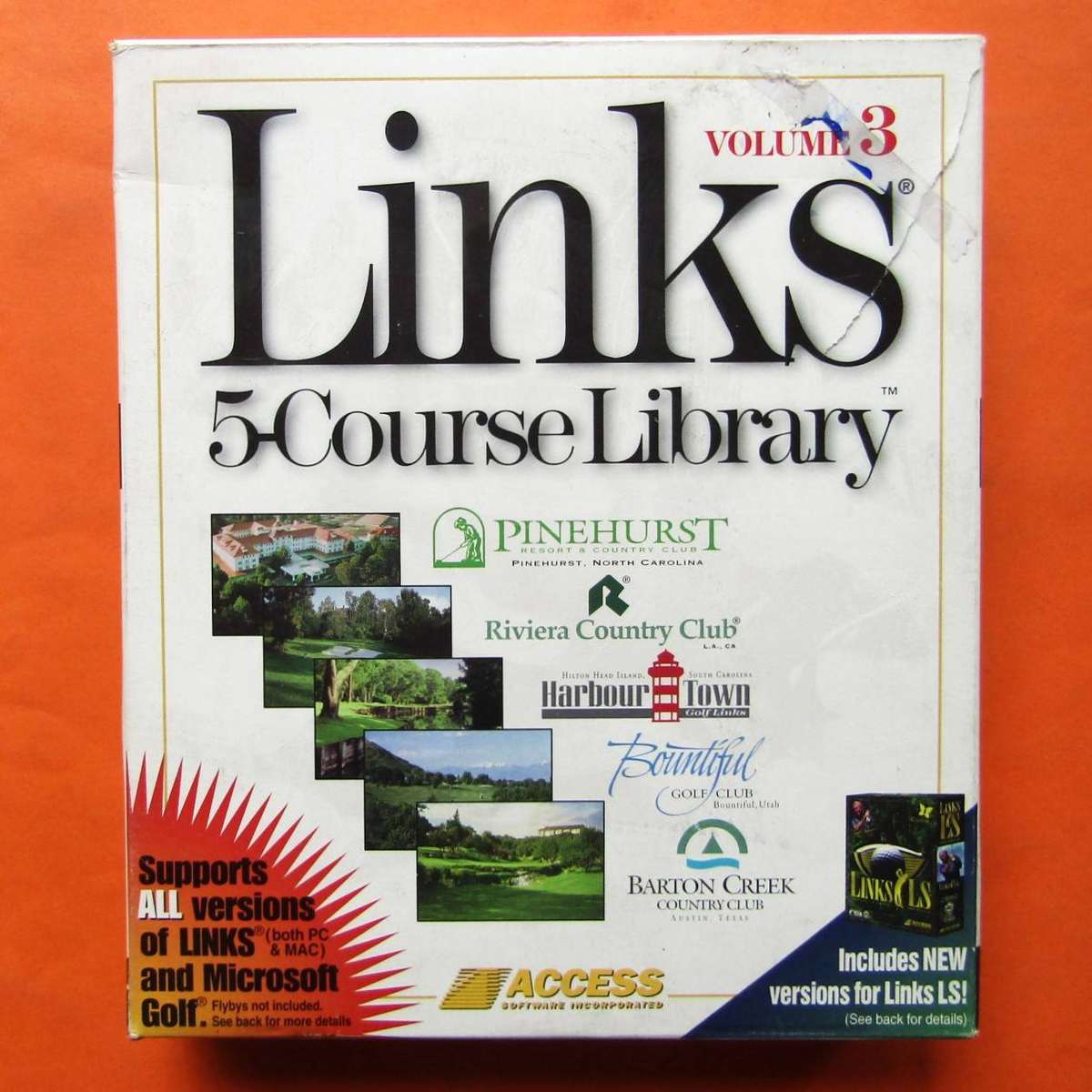 Links 5 Course Library Volume 3 - Big Box PC Game (1996)