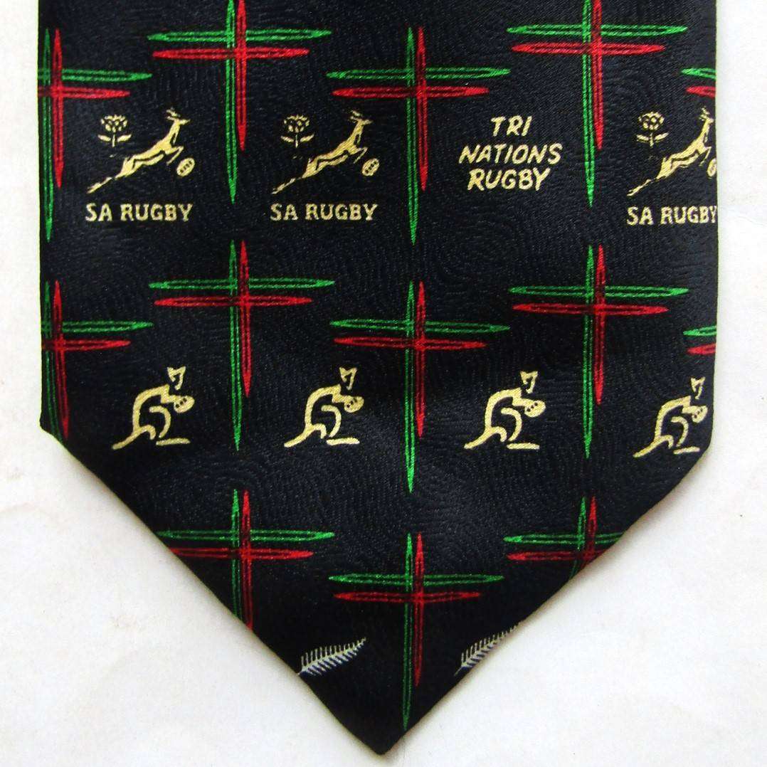 Old Tri Nations Rugby Neck Tie