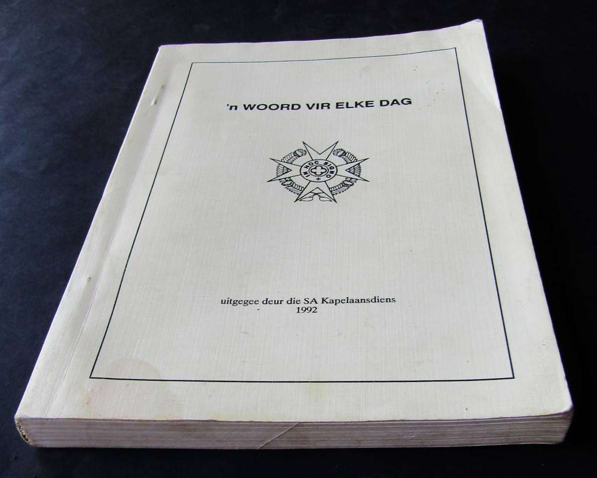 1992 SADF Woord vir Elke Dag Booklet
