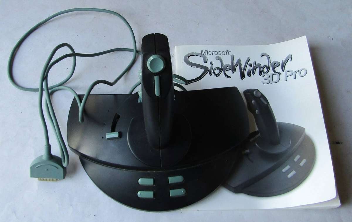 1996 Microsoft SideWinder PC Joystick in Box