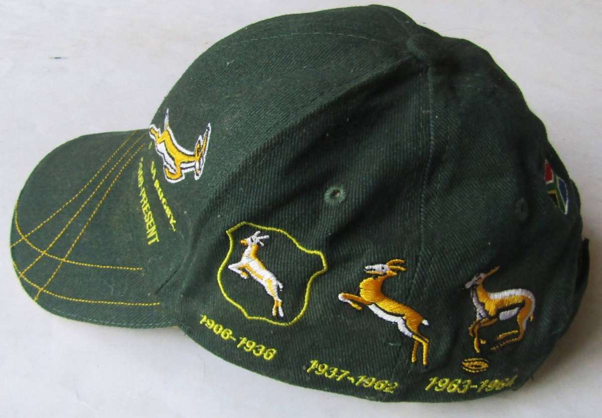 Old History of Springbok Rugby Cap