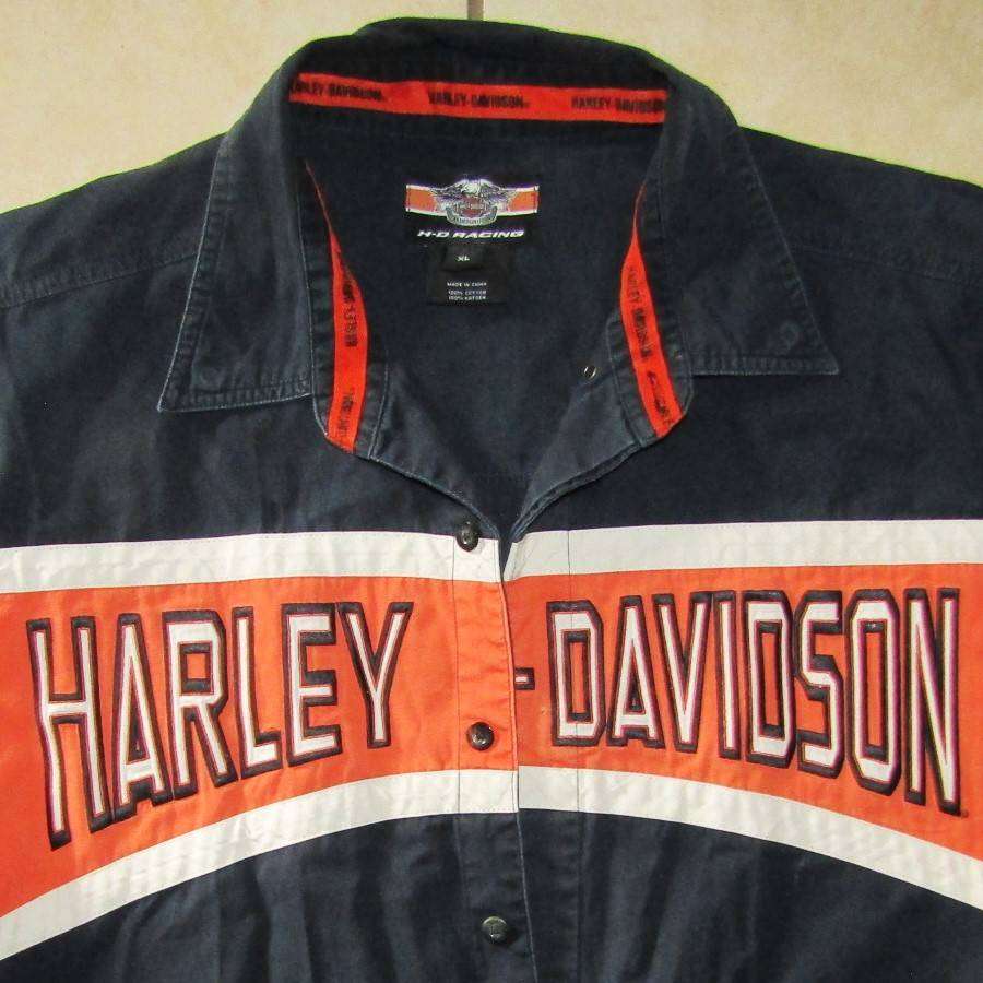 Old Harley Davidson Motorcycles Shirt - XL Size