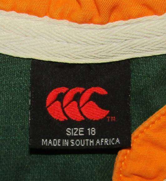Old Springbok Rugby Jersey - Size 18