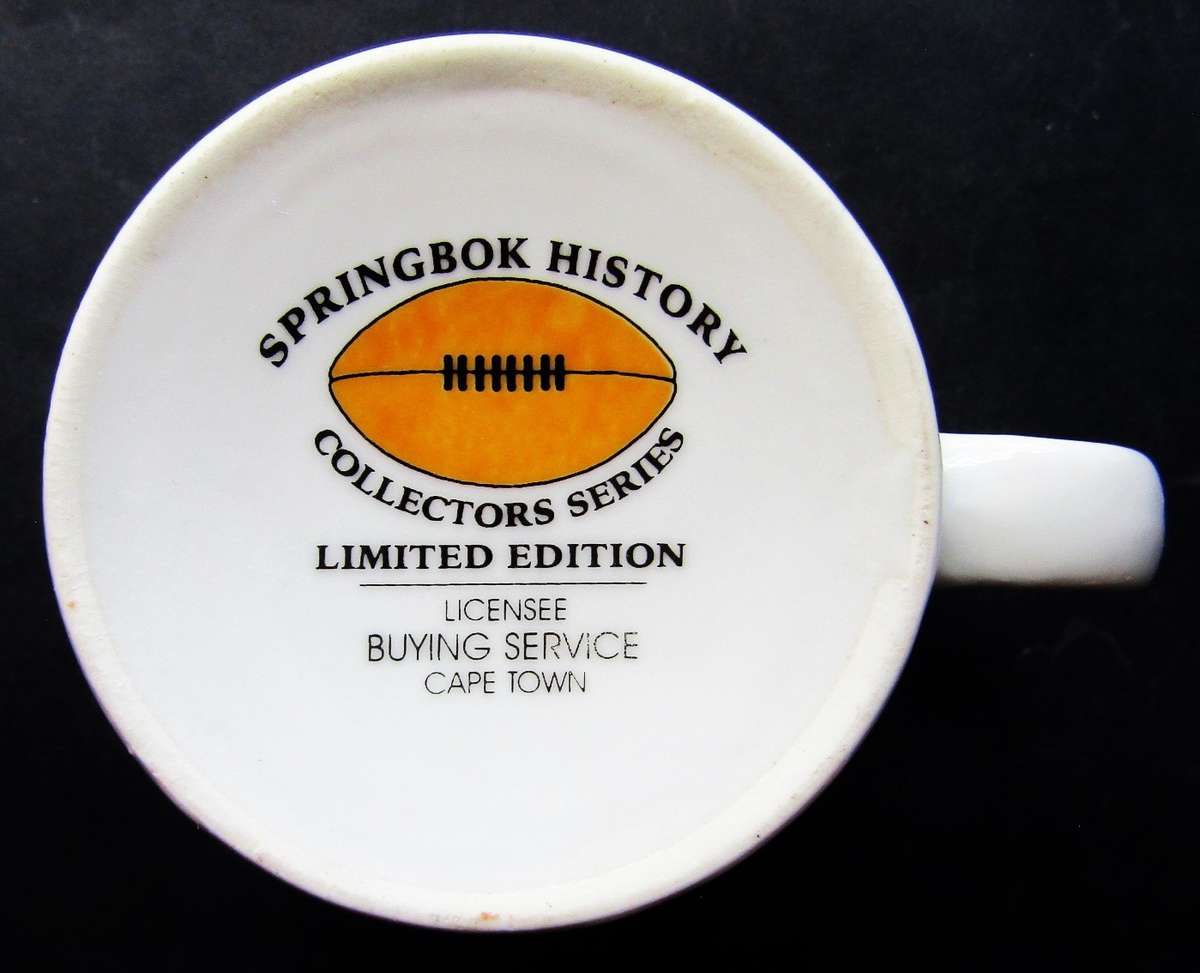 1963 - 1964 Springbok Rugby Collectors Series Mug