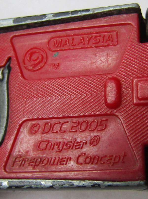 2005 Hot Wheels Chrysler Firepower Concept Car
