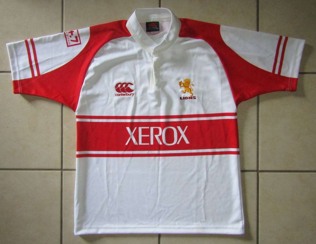 Old Canterbury Lions Rugby Jersey - Big Small Size