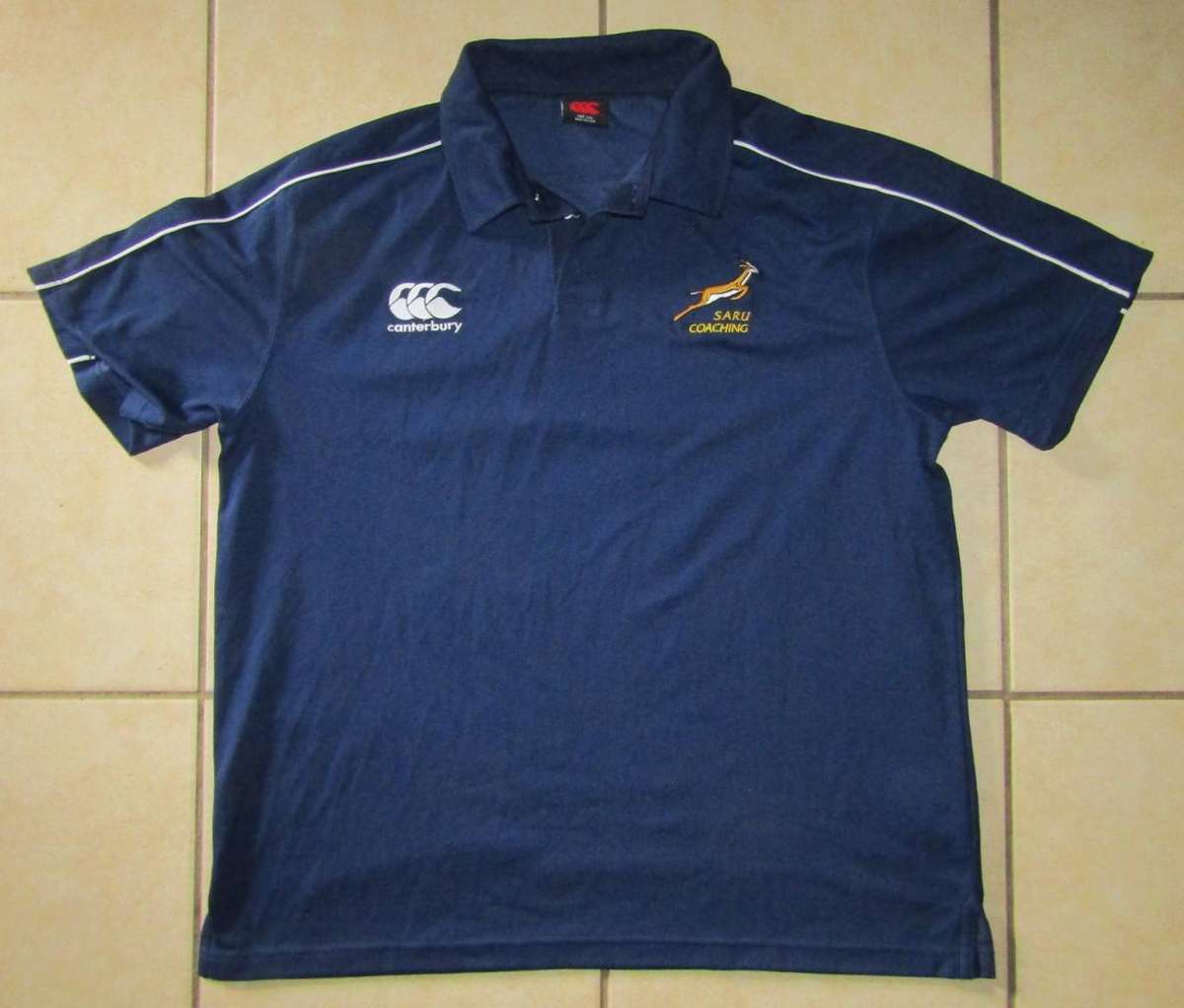 Old Springbok Rugby Coaching Shirt - Size 3XL