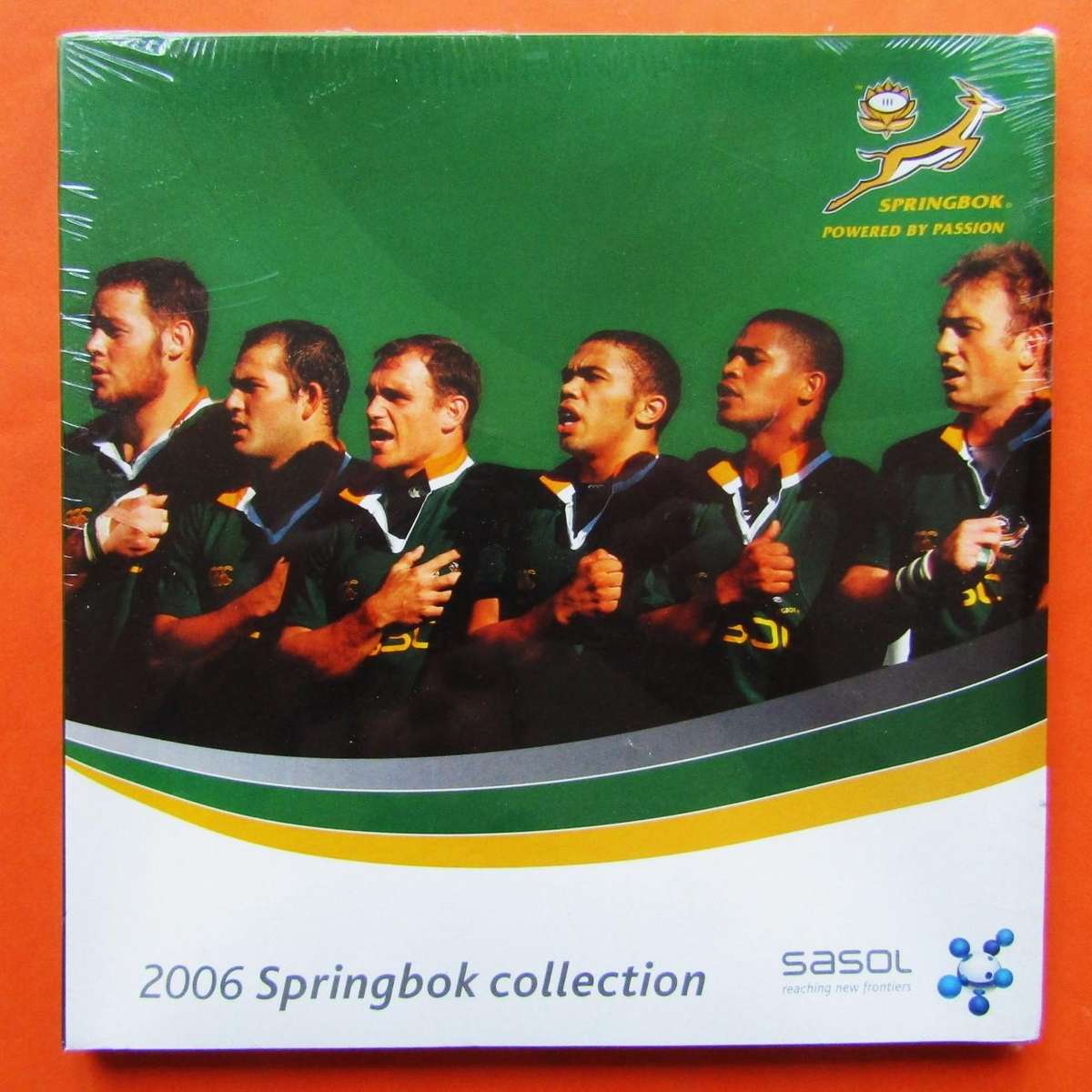 2006 Springbok Rugby Pin Badge Collection Album