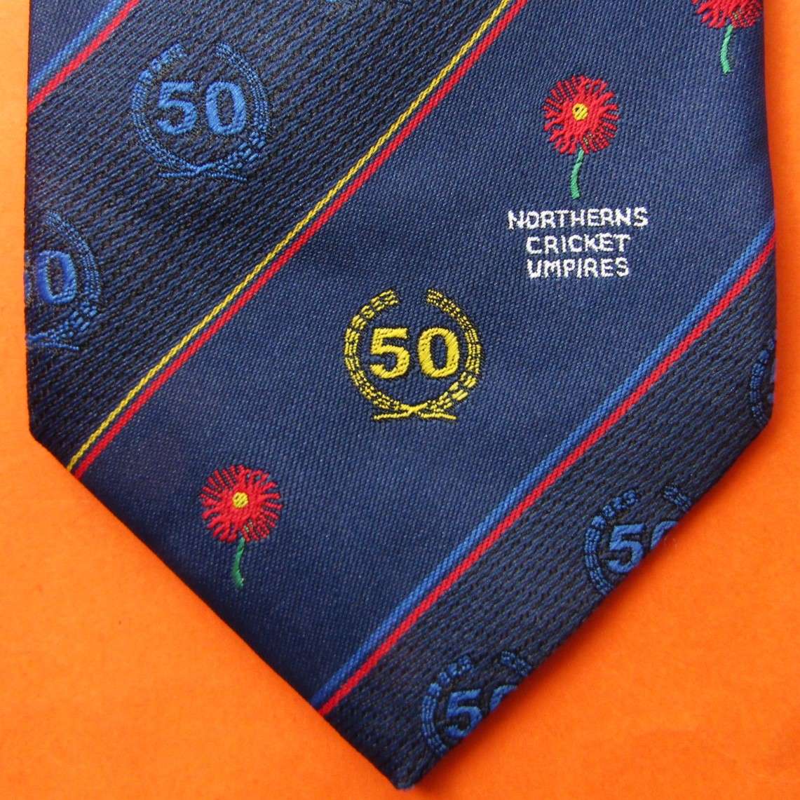 Old Northerns Cricket Umpires Neck Tie