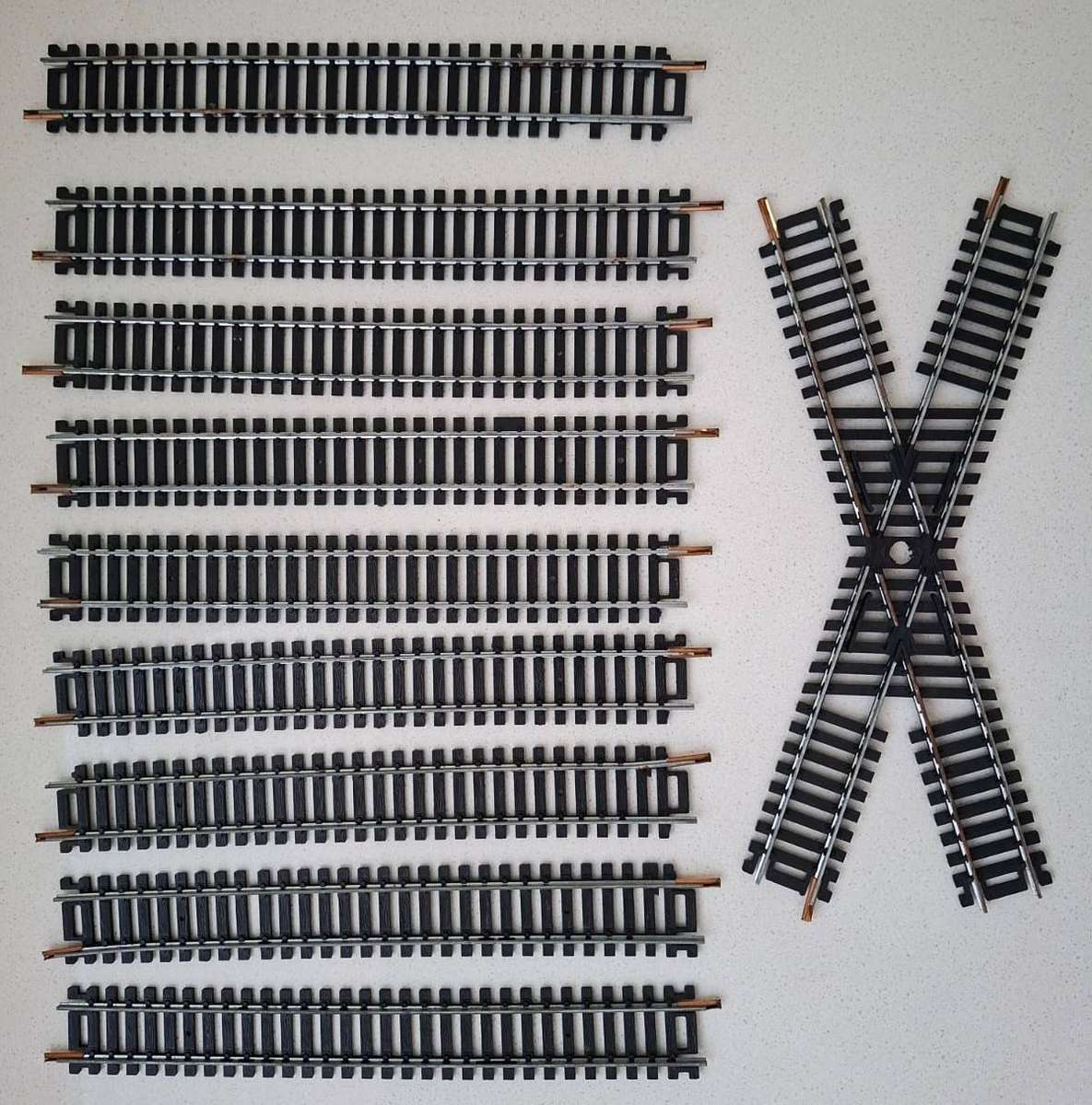 10 Lima Italy HO Scale Train Tracks