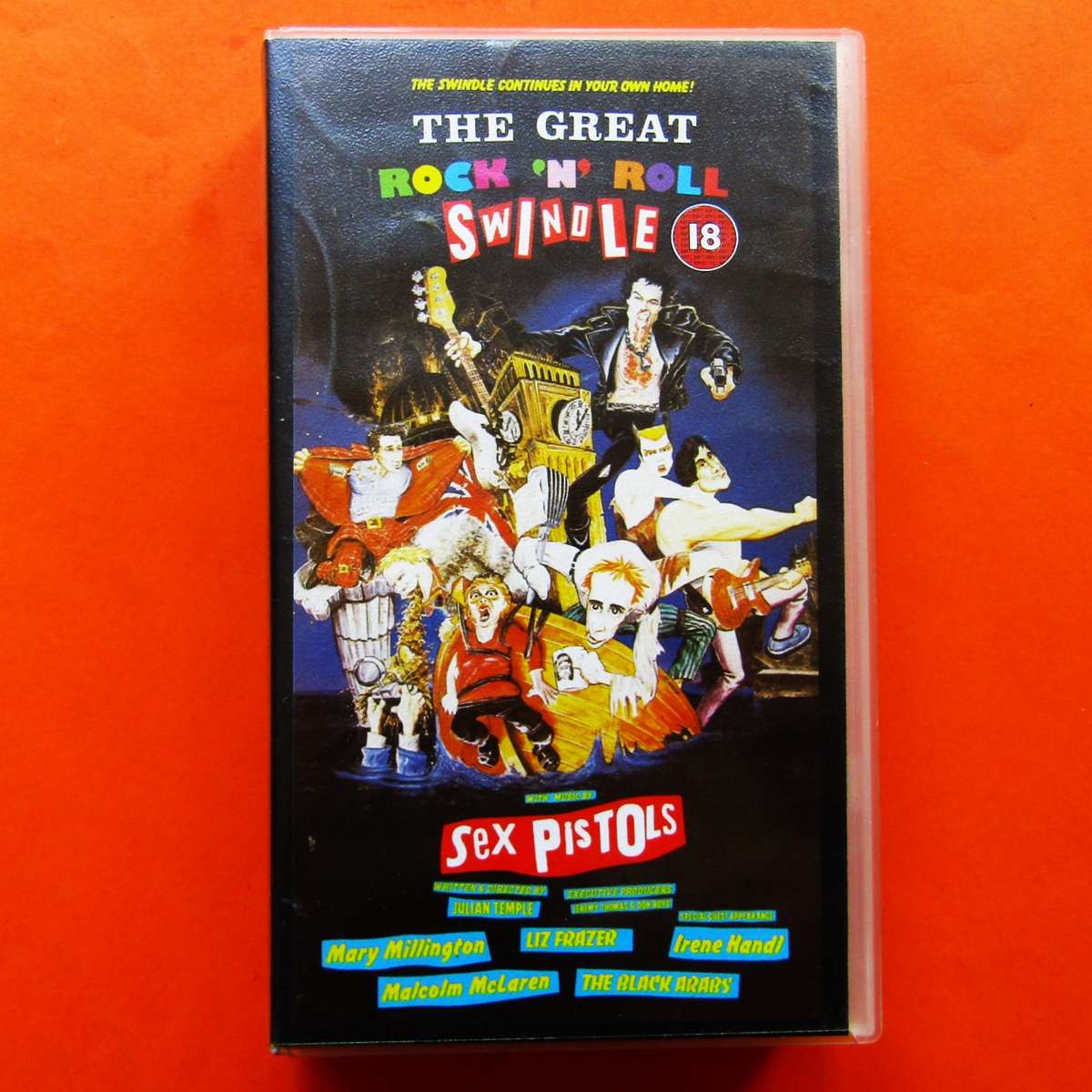 Sex Pistols - The Great Rock 'n' Roll Swindle - VHS Video Tape (1980)
