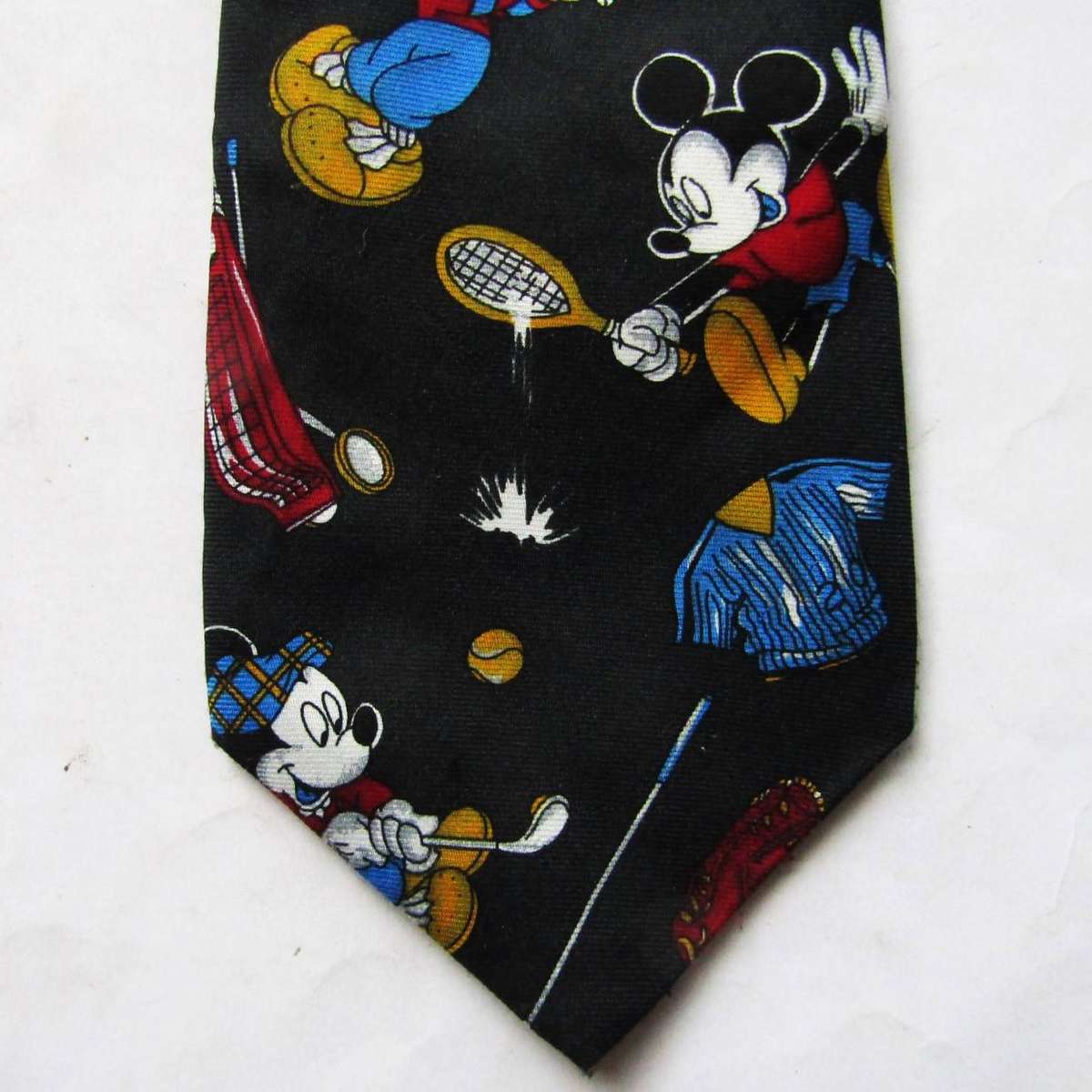 Old Mickey Mouse Disney Cartoon Neck Tie