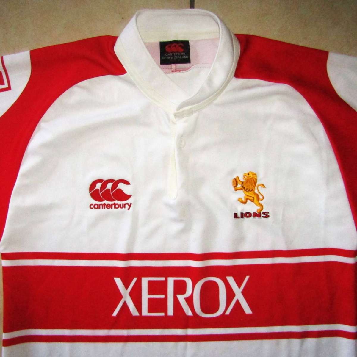 Old Canterbury Lions Rugby Jersey - Big Small Size