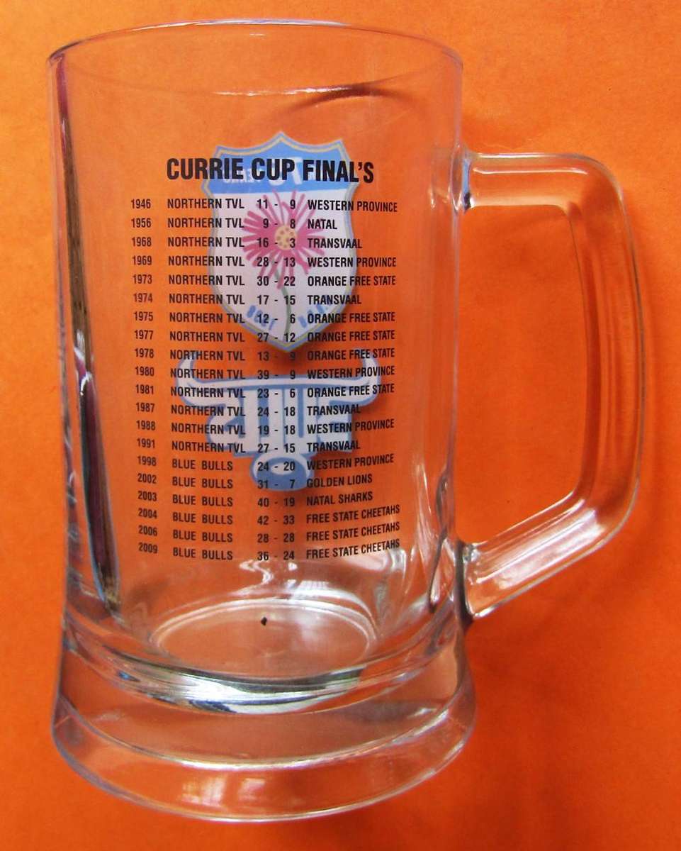 Old Blue Bulls 75 Year Anniversary Beer Mug